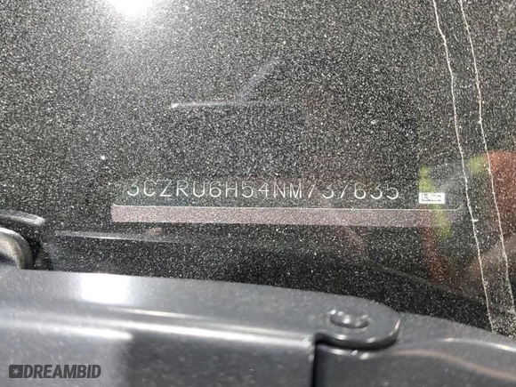 2022 Honda HR-V EX with VIN 3CZRU6H54NM737635, listed as a Copart auction lot 83104484 with 0 mi miles and Salvage Title. Bid and sale history available at carsss.com. Image 16.