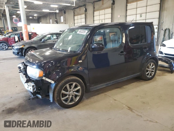 2010 Nissan Cube S z VIN JN8AZ2KR7AT162486, wystawiony jako Copart lot #46633255 z przebiegiem 168 415 mil mil oraz Nie do naprawy • Non repairable. Historia ofert i sprzedaży dostępna na DreamBid. Obrazek 1.