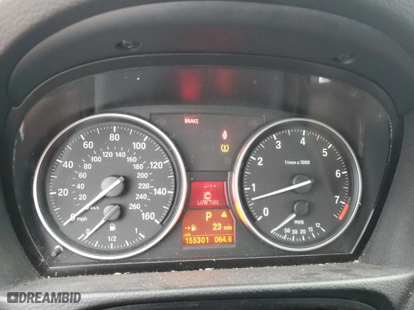 2011 BMW 3 Series 328i with VIN WBAPH5G52BNM74671, listed as a Copart auction lot 42336085 with 155,301 mi miles and Salvage Title. Bid and sale history available at carsss.com. Image 9.