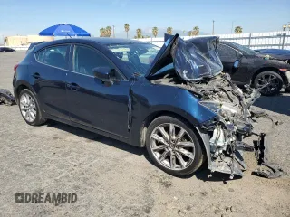 2017 Mazda 3 Touring with VIN 3MZBN1L7XHM118524, listed as a Copart auction lot 52732755 with Not Provided miles and Clean Title. Bid and sale history available at carsss.com. Image 4.
