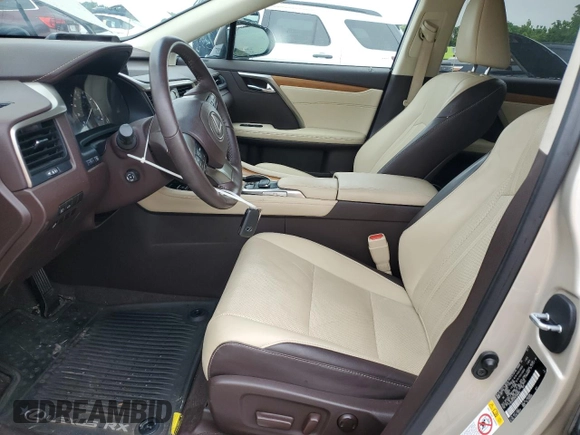 2017 Lexus RX 350 with VIN 2T2BZMCAXHC088983, listed as a Copart auction lot 59701005 with 128,421 mi miles and Clean title. Bid and sale history available at DreamBid. Image 7.
