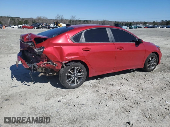 2022 Kia Forte LXS with VIN 3KPF24AD8NE447915, listed as a Copart auction lot 50228285 with 65,992 mi miles and Salvage Title. Bid and sale history available at carsss.com. Image 3.