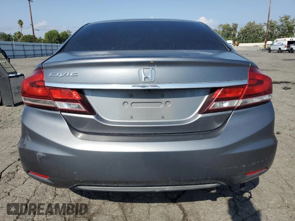 2013 Honda Civic LX z VIN 19XFB2F51DE275750, wystawiony jako Copart lot #59807025 z przebiegiem 134 691 mil mil oraz Szkoda całkowita • Salvage title. Historia ofert i sprzedaży dostępna na DreamBid. Obrazek 6.