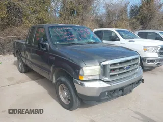 2002 Ford F-250 XL with VIN 1FTNX20L12EA24787, listed as a IAAI auction lot 41412810 with 273,908 mi miles and . Bid and sale history available at DreamBid. Image 1.