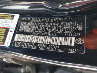 2015 Toyota Camry XLE z VIN 4T1BF1FK9FU985479, wystawiony jako IAAI lot #42220674 z przebiegiem 162 045 mil mil oraz . Historia ofert i sprzedaży dostępna na DreamBid. Obrazek 9.