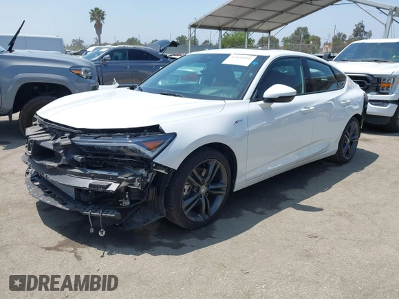 2024 Acura Integra Technology with VIN 19UDE4G77RA028884, listed as a IAAI auction lot 42444091 with 18,600 mi miles and . Bid and sale history available at DreamBid. Image 18.