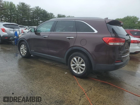2016 Kia Sorento LX with VIN 5XYPGDA51GG073684, listed as a Copart auction lot 55630565 with 119,918 mi miles and Clean Title. Bid and sale history available at DreamBid. Image 2.
