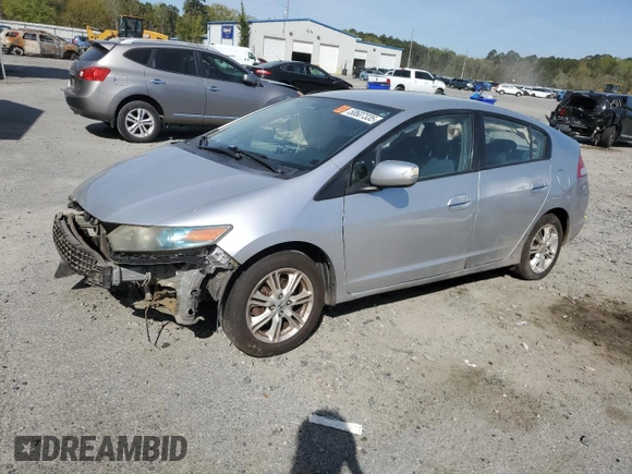 2011 Honda Insight EX with VIN JHMZE2H72BS008077, listed as a Copart auction lot 50607335 with 263,077 mi miles and Salvage Title. Bid and sale history available at DreamBid. Image 1.