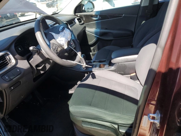 2017 Kia Sorento LX with VIN 5XYPGDA32HG193056, listed as a Copart auction lot 45676215 with 120,100 mi miles and Salvage Title. Bid and sale history available at carsss.com. Image 7.