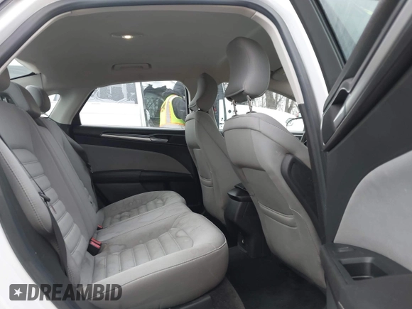 2015 Ford Fusion S with VIN 3FA6P0G70FR219905, listed as a IAAI auction lot 41228828 with 62,030 mi miles and . Bid and sale history available at carsss.com. Image 8.