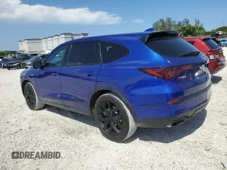 2023 Acura MDX w/A-Spec Package with VIN 5J8YE1H08PL008405, listed as a Copart auction lot 51647325 with 19,785 mi miles and Salvage Title. Bid and sale history available at carsss.com. Image 2.
