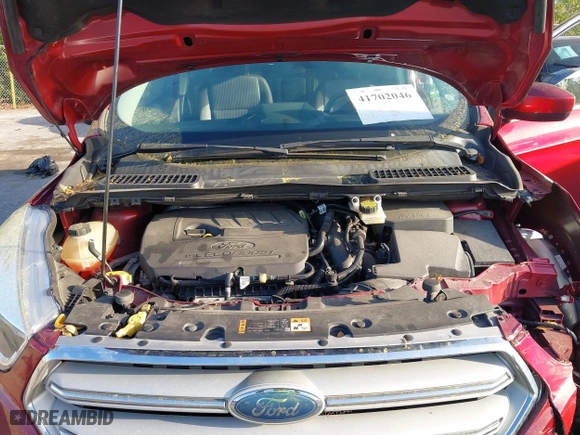 2018 Ford Escape SE with VIN 1FMCU0GD2JUA02221, listed as a IAAI auction lot 41702046 with 92,086 mi miles. Bid and sale history available at carsss.com. Image 10.