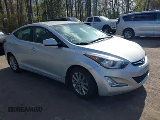 2015 Hyundai Elantra SE с VIN 5NPDH4AE4FH606554, выставлен на аукционе IAAI как лот 42042129 с пробегом 85 130 миль миль и . История ставок и продаж доступна на DreamBid. Изображение 1.