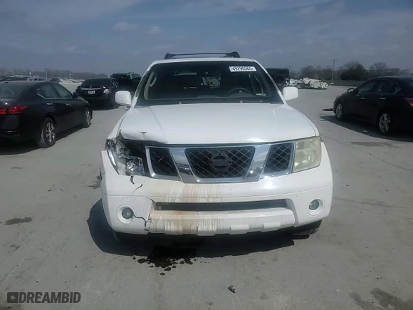 2005 Nissan Pathfinder LE with VIN 5N1AR18U15C713109, listed as a Copart auction lot 49290565 with 220,778 mi miles and Clean Title. Bid and sale history available at carsss.com. Image 12.
