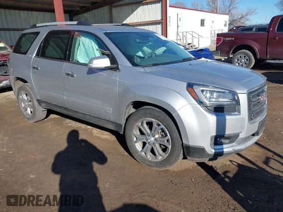 2014 GMC Acadia SLT with VIN 1GKKRRKD8EJ204036, listed as a IAAI auction lot 41673944 with 180,931 mi miles. Bid and sale history available at carsss.com. Image 1.