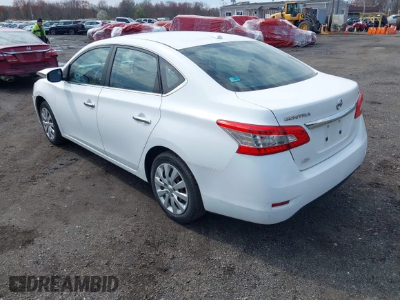 2015 Nissan Sentra S with VIN 3N1AB7AP5FY274962, listed as a IAAI auction lot 42029762 with 137,113 mi miles. Bid and sale history available at carsss.com. Image 3.