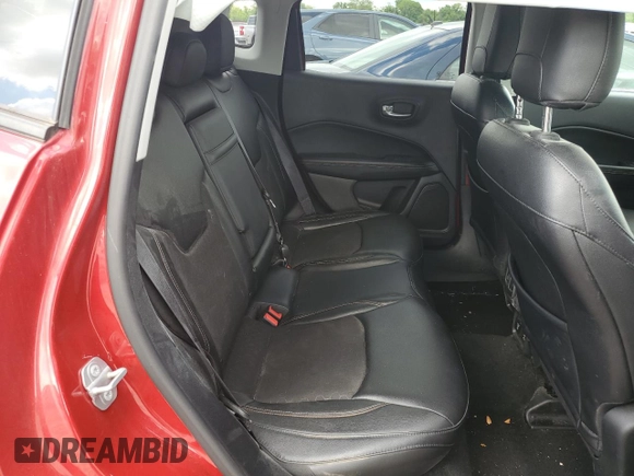 2017 Jeep Compass Latitude z VIN 3C4NJDBB1HT665979, wystawiony jako Copart lot #56522185 z przebiegiem 69 646 mil mil oraz Szkoda całkowita • Salvage title. Historia ofert i sprzedaży dostępna na DreamBid. Obrazek 10.