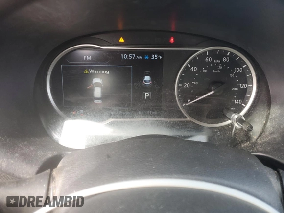 2020 Nissan Kicks SV with VIN 3N1CP5CV4LL538997, listed as a Copart auction lot 51787405 with 65,121 mi miles and Salvage Title. Bid and sale history available at carsss.com. Image 9.