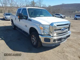 2014 Ford Super Duty F-250 SRW XL with VIN 1FT7W2BT6EEA87011, listed as a IAAI auction lot 41695220 with 130,299 mi miles. Bid and sale history available at carsss.com. Image 1.