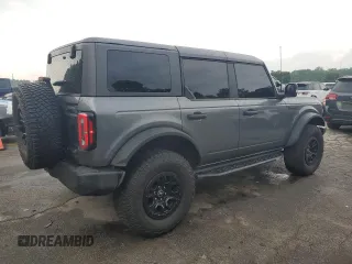 2022 Ford Bronco с VIN 1FMEE5DP5NLB44740, выставлен на аукционе Copart как лот 54820505 с пробегом 49 767 миль миль и Списание • Salvage title. История ставок и продаж доступна на DreamBid. Изображение 3.