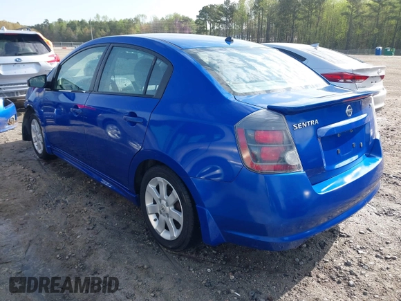 2010 Nissan Sentra SR with VIN 3N1AB6AP4AL672972, listed as a IAAI auction lot 41923901 with 185,540 mi miles and . Bid and sale history available at DreamBid. Image 3.