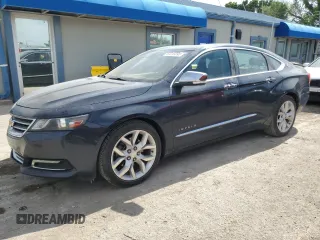 2014 Chevrolet Impala LTZ with VIN 2G1155S39E9117074, listed as a Copart auction lot 57213295 with 221,119 mi miles and Salvage title. Bid and sale history available at DreamBid. Image 1.