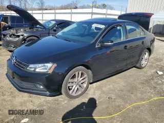 2015 Volkswagen Jetta SEL z VIN 3VWL17AJ7FM281601, wystawiony jako Copart lot #43080255 z przebiegiem 85 184 mil mil oraz Szkoda całkowita • Salvage title. Historia ofert i sprzedaży dostępna na DreamBid. Obrazek 1.