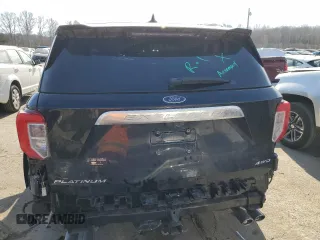 2023 Ford Explorer Platinum with VIN 1FM5K8HCXPGB48019, listed as a Copart auction lot 42114015 with 20,440 mi miles and Salvage title. Bid and sale history available at DreamBid. Image 6.