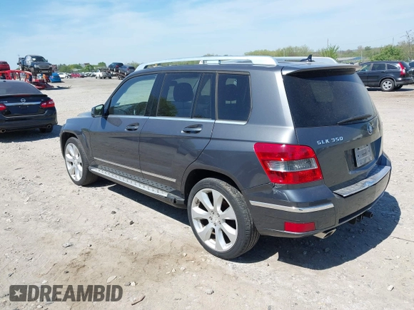 2010 Mercedes-Benz GLK with VIN WDCGG8HB8AF464015, listed as a IAAI auction lot 42155107 with 116,787 mi miles. Bid and sale history available at carsss.com. Image 3.