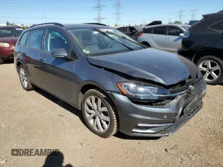 2019 Volkswagen Golf SportWagen S with VIN 3VWY57AU9KM513100, listed as a Copart auction lot 69952554 with 49,031 mi miles and Salvage Title. Bid and sale history available at carsss.com. Image 4.