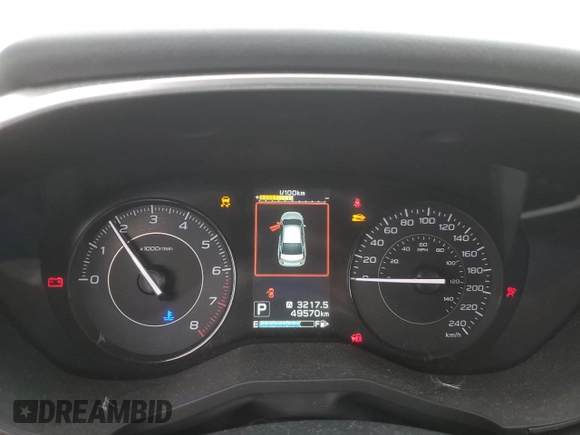 2018 Subaru Impreza with VIN 4S3GTAE67J3709114, listed as a Copart auction lot 72412834 with 49,570 mi miles and Salvage title. Bid and sale history available at DreamBid. Image 9.