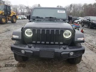 2021 Jeep Wrangler Unlimited Willys with VIN 1C4HJXDN2MW741557, listed as a Copart auction lot 49670355 with 83,180 mi miles and Clean Title. Bid and sale history available at DreamBid. Image 5.