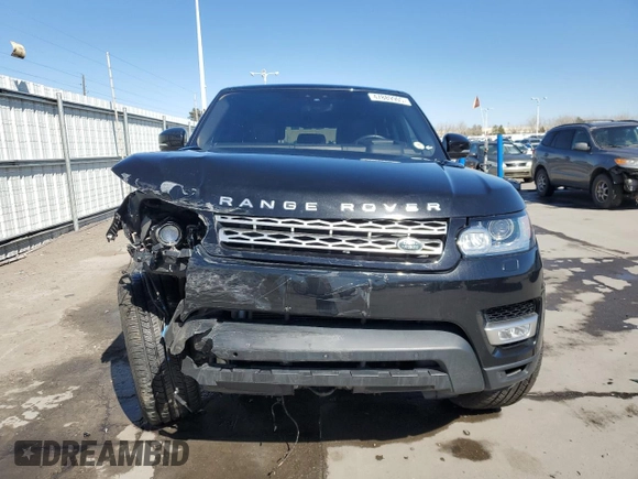2017 Land Rover Range Rover Sport HSE with VIN SALWR2FV0HA133127, listed as a Copart auction lot 47889905 with 72,860 mi miles and Salvage Title. Bid and sale history available at carsss.com. Image 5.