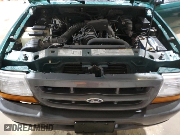 1999 Ford Ranger XL with VIN 1FTYR10C0XTA95757, listed as a Copart auction lot 87894985 with 111,692 mi miles and Salvage Title. Bid and sale history available at carsss.com. Image 11.