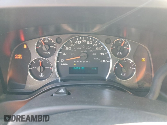 2019 Chevrolet Express Cargo Van with VIN 1GCWGAFG2K1305187, listed as a Copart auction lot 44961535 with 16,054 mi miles and Clean Title. Bid and sale history available at carsss.com. Image 9.