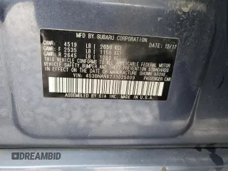 2018 Subaru Legacy Limited with VIN 4S3BNAN62J3025009, listed as a Copart auction lot 81268533 with 63,809 mi miles. Bid and sale history available at carsss.com. Image 12.