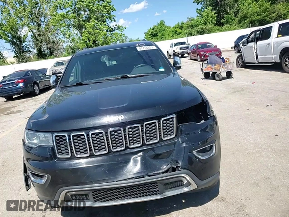 2017 Jeep Grand Cherokee Limited z VIN 1C4RJFBG5HC797356, wystawiony jako Copart lot #57476385 z przebiegiem 137 695 mil mil oraz Szkoda całkowita • Salvage title. Historia ofert i sprzedaży dostępna na DreamBid. Obrazek 14.