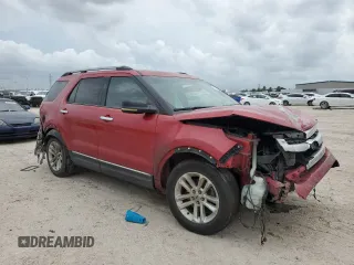 2011 Ford Explorer XLT with VIN 1FMHK7D80BGA42535, listed as a Copart auction lot 55138595 with 249,238 mi miles and Salvage title. Bid and sale history available at DreamBid. Image 4.