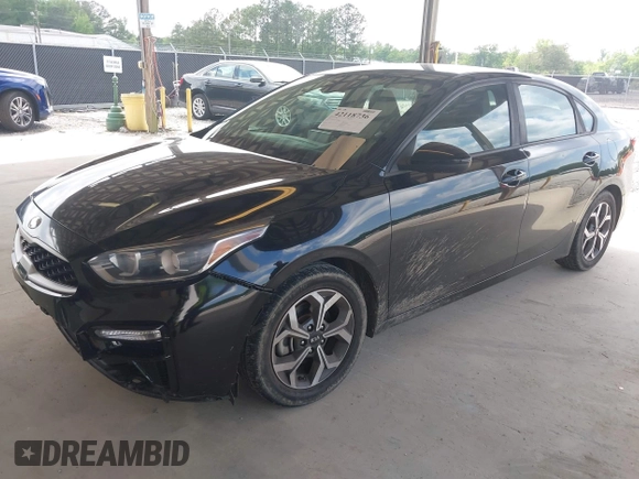 2020 Kia Forte LXS with VIN 3KPF24AD5LE141476, listed as a IAAI auction lot 42118736 with 138,959 mi miles. Bid and sale history available at carsss.com. Image 2.