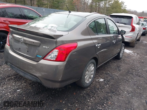 2016 Nissan Versa SV with VIN 3N1CN7AP1GL802947, listed as a IAAI auction lot 41548076 with 85,562 mi miles and . Bid and sale history available at DreamBid. Image 4.