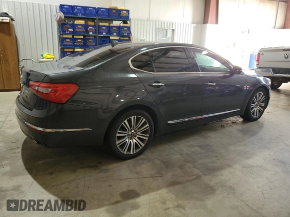 2014 Kia Cadenza Premium with VIN KNALN4D74E5147748, listed as a Copart auction lot 77889914 with 170,704 mi miles and Clean Title. Bid and sale history available at carsss.com. Image 3.