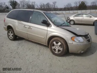 2006 Dodge Grand Caravan SXT with VIN 2D4GP44L46R883656, listed as a Copart auction lot 46862945 with 0 mi miles and Salvage Title. Bid and sale history available at carsss.com. Image 4.