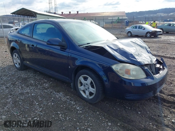 2009 Pontiac G5 with VIN 1G2AS18H797276991, listed as a IAAI auction lot 41855397 with 131,376 mi miles. Bid and sale history available at carsss.com. Image 1.
