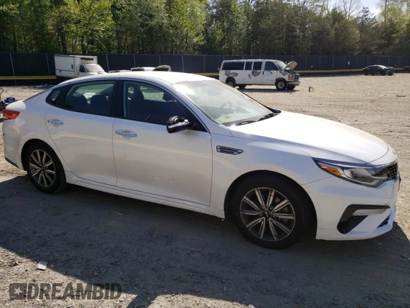 2019 Kia Optima LX z VIN 5XXGT4L30KG366223, wystawiony jako Copart lot #54241465 z przebiegiem 57 598 mil mil oraz Szkoda całkowita • Salvage title. Historia ofert i sprzedaży dostępna na DreamBid. Obrazek 4.