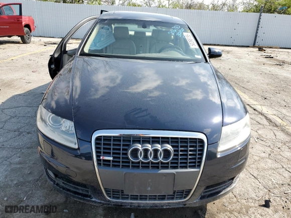 2008 Audi A6 with VIN WAUDH74F18N131497, listed as a Copart auction lot 50398155 with 134,473 mi miles and Salvage Title. Bid and sale history available at carsss.com. Image 5.