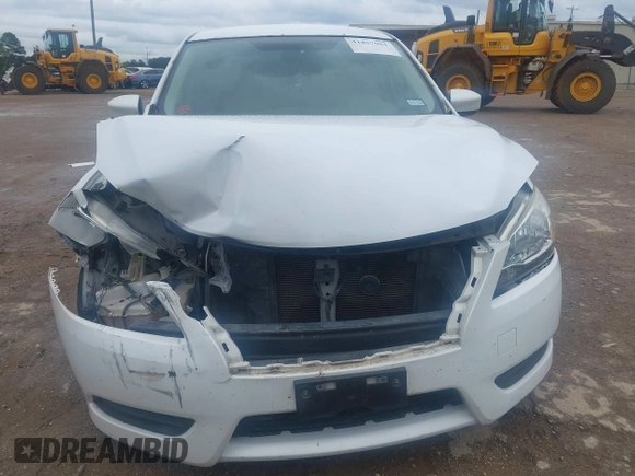 2015 Nissan Sentra SV with VIN 3N1AB7AP7FY267219, listed as a IAAI auction lot 41857961 with 115,536 mi miles. Bid and sale history available at carsss.com. Image 13.