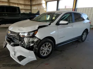 2021 Chevrolet Equinox LT with VIN 3GNAXUEV3MS174727, listed as a Copart auction lot 46063365 with 83,843 mi miles and Salvage Title. Bid and sale history available at carsss.com. Image 1.