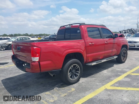 2016 Toyota Tacoma SR5 with VIN 5TFAX5GNXGX054633, listed as a IAAI auction lot 42088863 with 105,184 mi miles and . Bid and sale history available at DreamBid. Image 4.