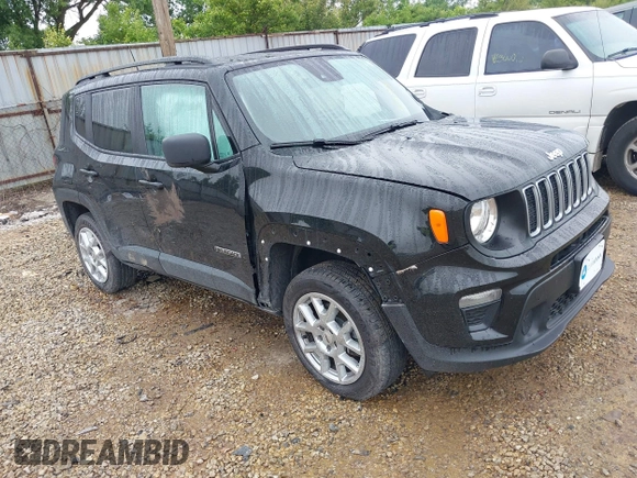 2022 Jeep Renegade Sport with VIN ZACNJDA1XNPN73830, listed as a IAAI auction lot 42362432 with 26,273 mi miles and . Bid and sale history available at DreamBid. Image 1.