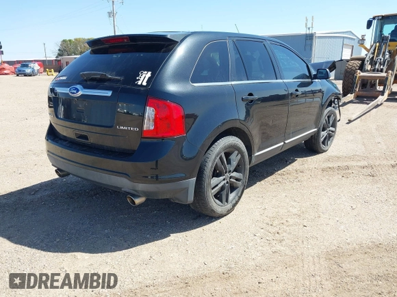 2011 Ford Edge Limited with VIN 2FMDK3KC8BBB26057, listed as a IAAI auction lot 41742424 with 140,207 mi miles. Bid and sale history available at carsss.com. Image 4.